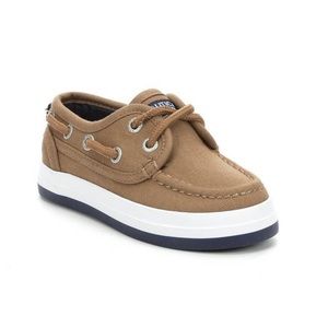 Toddler Boy's Nautica Lace-Up Boat Shoes. Size 5. EXCELLENT condition.